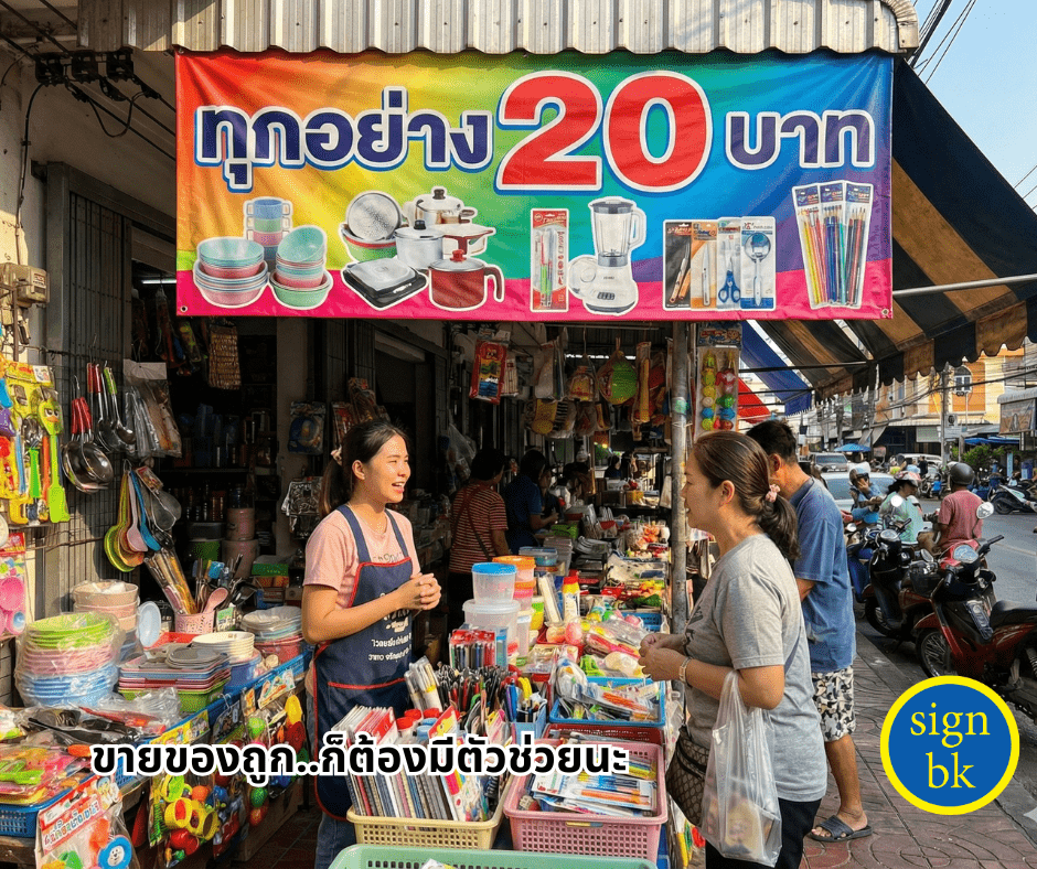 ป้ายไวนิล